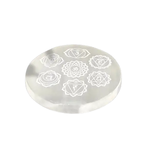 The Certified Selenite Crystal Charging Plate