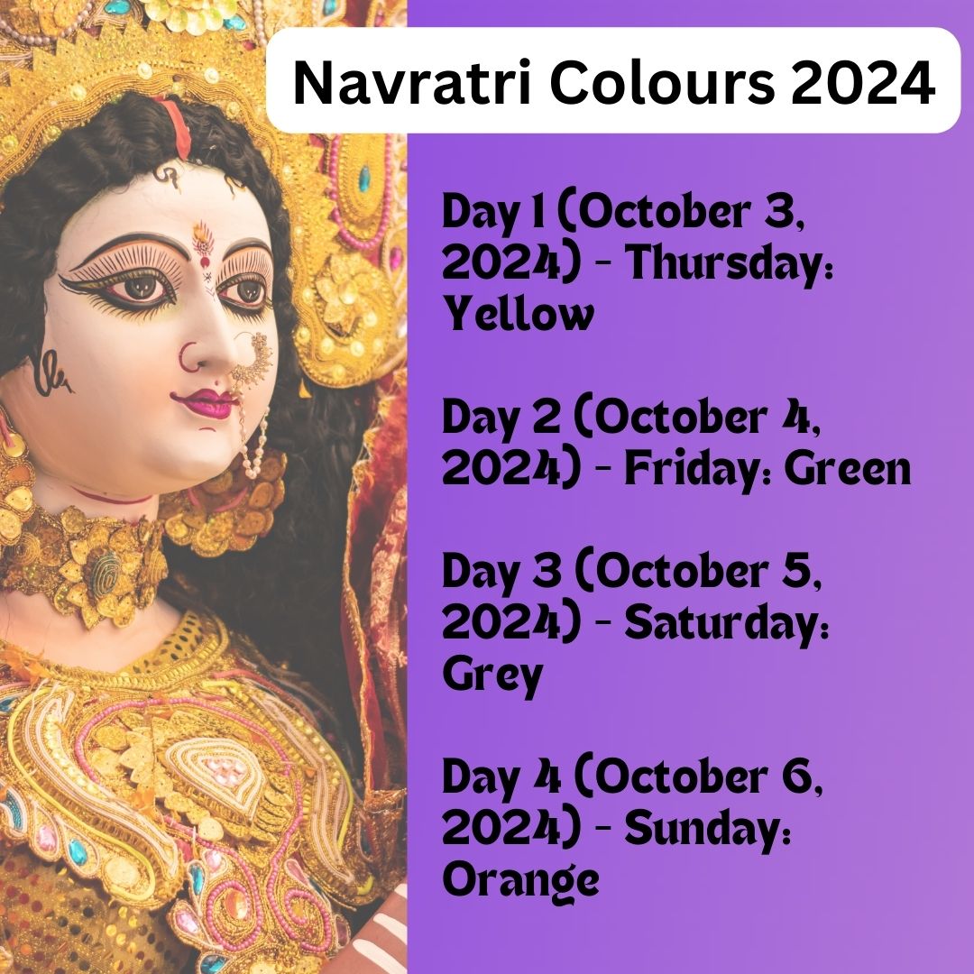 The Colors of Navratri 2024