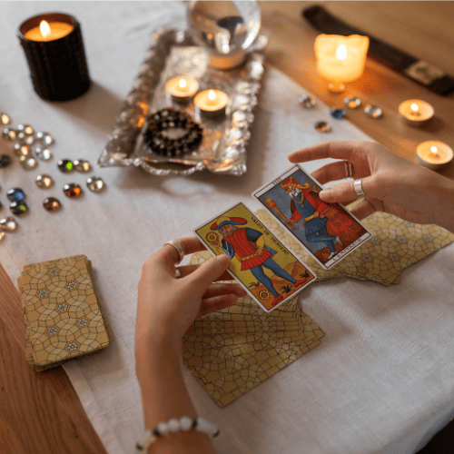 Tarot cards reading