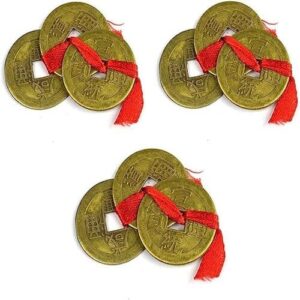 Lucky brass coins