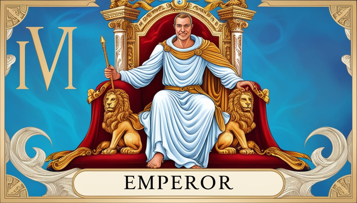 the_Emperor in tarot