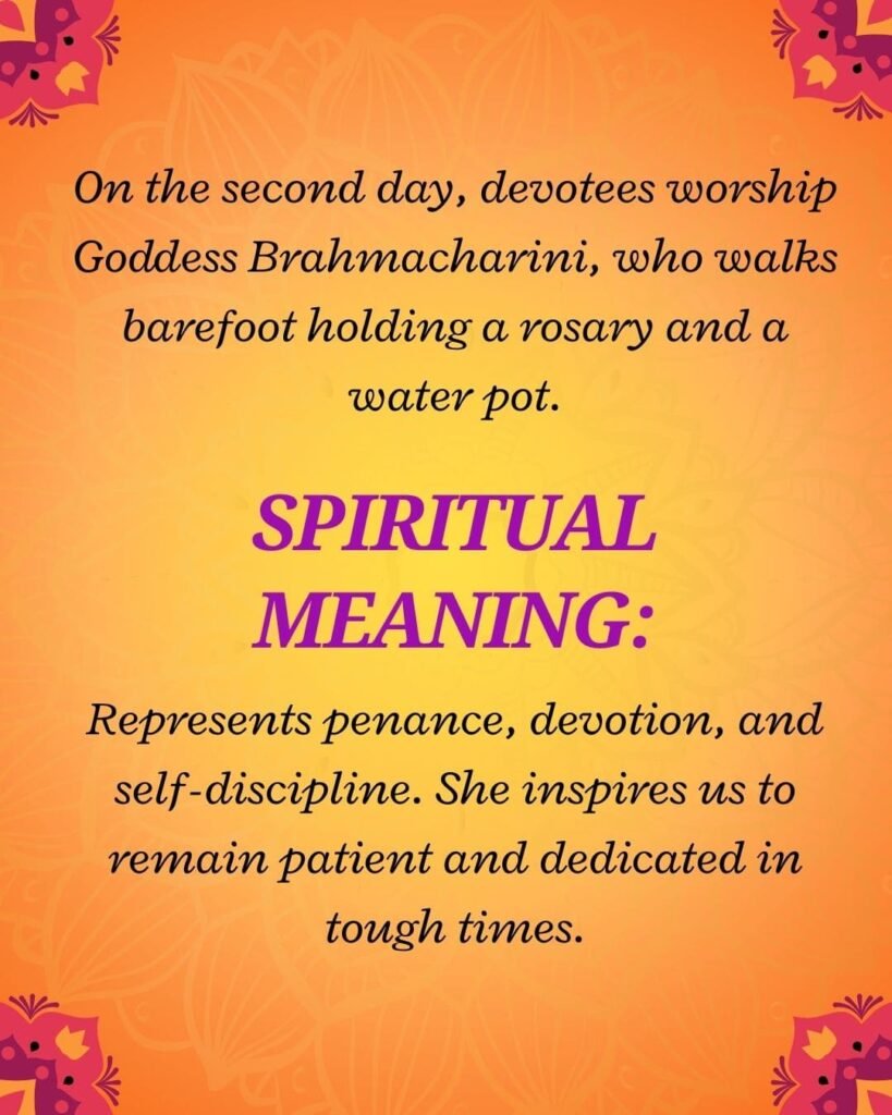 Brahmacharini – Goddess of Devotion
